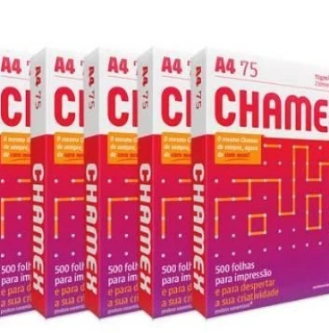 Imagem Papel Sulfite A4 Chamex/Report - Rema 500 folhas 75g/m²