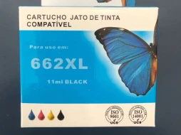 Imagem Cartucho Compatível HP 662XL - Preto