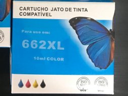 Imagem Cartucho Compatível HP 662XL - Colorido